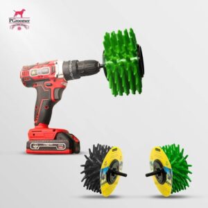 PGroomer Ultimate Brush Set – For Thick Undercoats, All Sizes Including Young Pets ( Note Drill is sold separately ) 50%OFF